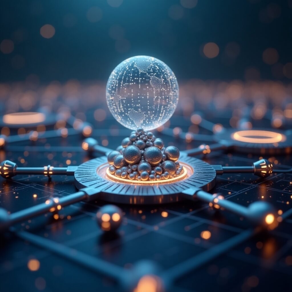Flux_Dev_A_futuristic_blockchain_network_visualization_with_a__0
